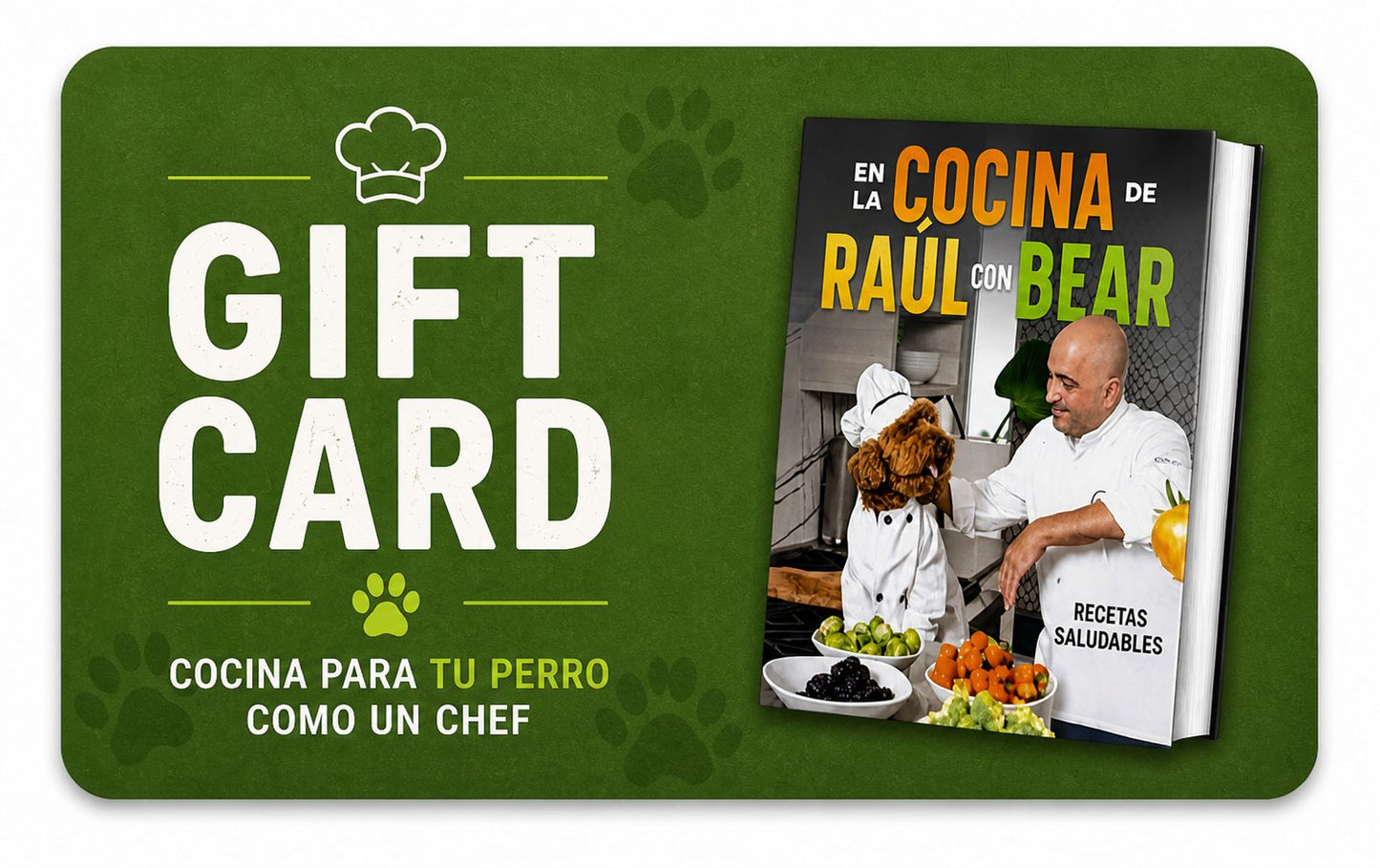 Cocina con Raul y Bear Gift Card