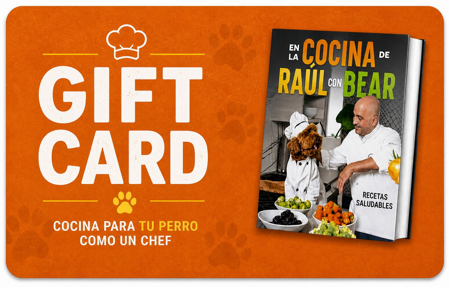 Cocina con Raul y Bear Gift Card